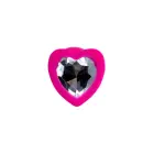 ToDo Anal Plug Diamond Heart – 7 cm – Rozā Foto 4