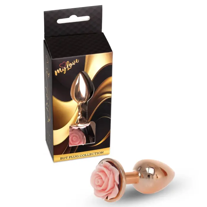 MyLove Toys Jewellery Rose анальная пробка – 7 cm (2.8″) – Красная
