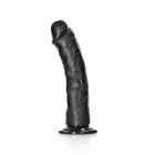 Curved Realistic Dildo with Suction Cup – 20.5 cm (8″) – Black — Photo 3