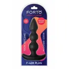 FORTO F-42R Rattler Spiral Beads anālo bumbiņu ķēde – Melns — Foto 1