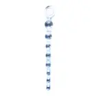 Želė tipo skaidrūs 10 analiniai karoliukai – 29 cm (11.4″) — Nuotrauka 1