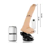 Basecock Realistic Touch реалистичный вибратор 19 см (7.5″) телесного цвета с пультом управления — Фото 2