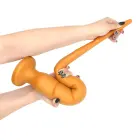 Goldplay Rex dildo – 45 cm (17.7″) – kūno spalva — Nuotrauka 2