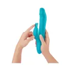 FemmeFunn Booster Rabbit XL – 27.9 cm (11″) – Blue — Photo 4