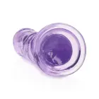 Taisns reālistisks dildo ar piesūcekni – 20 cm (7.9″) – Violets Foto 4