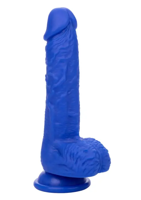 Admiral 7 vibrējošs dildo – 18 cm (7″) – Zils