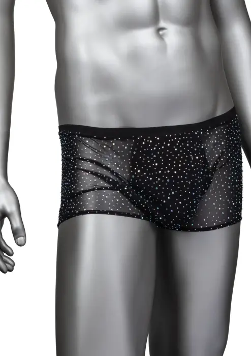 Radiance bokseršorti – melni – One size
