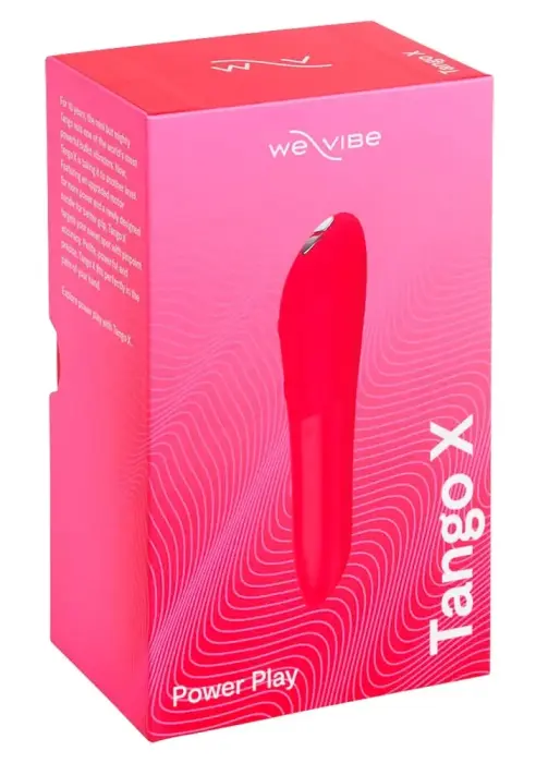 We-Vibe Tango X компактный вибратор – 9.98 см (3.9″) – красный