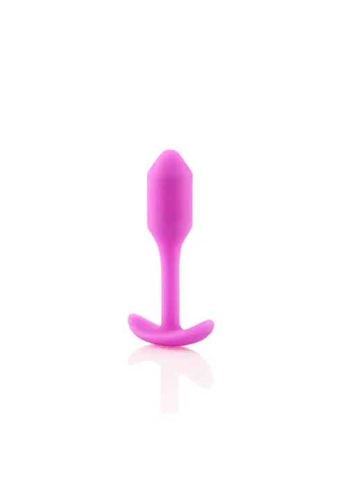 B-Vibe Snug Plug 1 – 10 cm (4″) – Rozā Foto 4