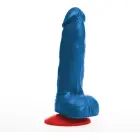 Fuck Fist Hoenir S Fist Dildo with Suction Cup – 23 cm (9″) – Blue — Photo 1