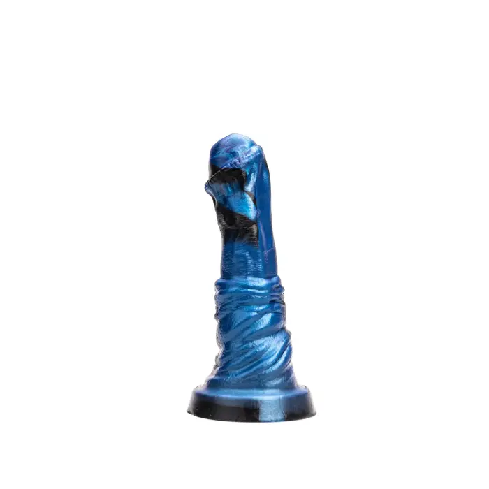 Kiotos Revolt Blue Wave 02 Small – silikona dildo – 19,5 cm