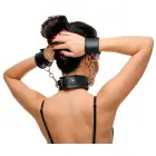 Leder Hals- und Handfessel Foto 8