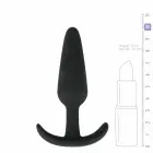 Анальная пробка EasyToys Silicone M – 10.5 см – Черный — Фото 5