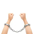 Prowler RED Heavy Duty Stainless Steel Ankle Restraints – Silver — Photo 3