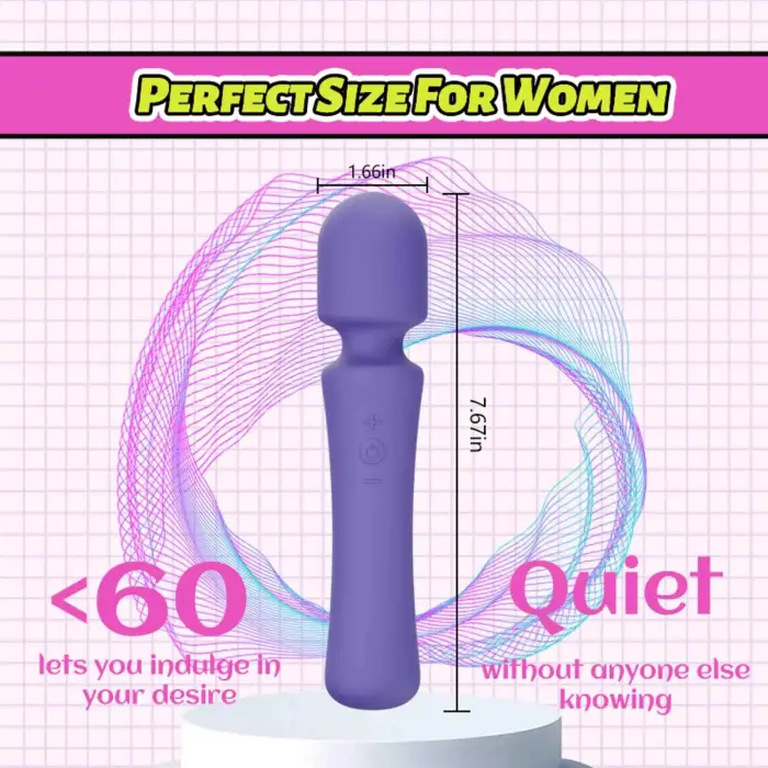 Duoduo wand masāžas vibrators Foto 11