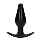 Interchangeable Rounded Butt Plug Set – L – 11 cm (4.33″) – Black — Photo 3