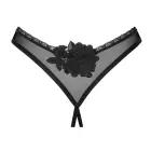 Obsessive Latinesa Crotchless Thong – Black – XL/2XL — Photo 4