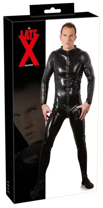 Latex Men's Jumpsuit – L