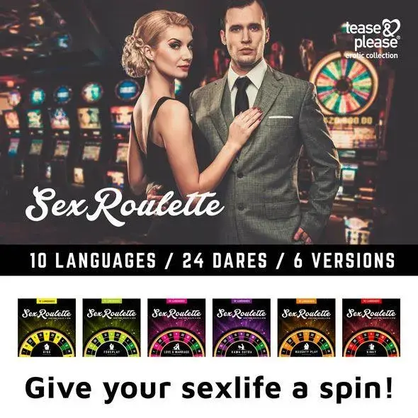 Tease & Please erotiskā ruletes spēle pāriem