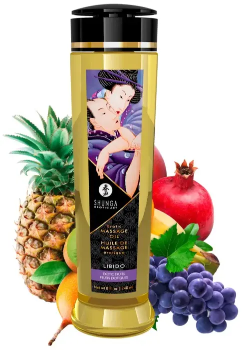 Shunga Erotinis masažo aliejus – Libido – 240 ml