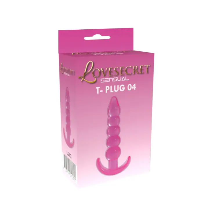 Lovesecret Sensual T-Plug 04 – 12 см – Розовый Фото num