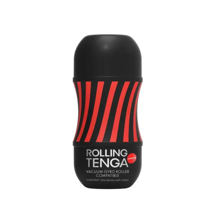 Tenga Rolling Gyro Roller Cup Strong masturbaator – must / roosa