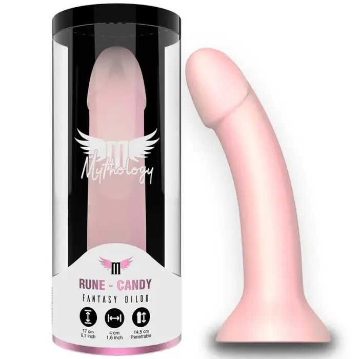 MYTHOLOGY Rune Candy silikona fantāzijas Model M – 17 cm (6.7″) – daudzkrāsains