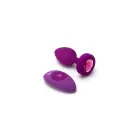 B-Vibe vibreeriv anaaltapp ehtekiviga – M – Roosa — Foto 4