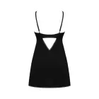Obsessive Rosenty элегантное платье со стрингами – чёрное – XL/2XL — Фото 4
