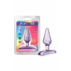 Blush Play With Me Jolly Plug – compact TPE anal plug – purple – 6.9 cm — Photo 1
