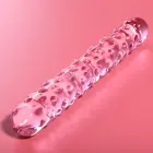 Ibiza Nebula Series Model 15 stikla dildo – 18.5 cm (7.3″) – rozā — Foto 2