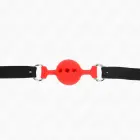 KINK täissilikoonist reguleeritav palliklamber S punane – 4 cm pall — Foto 5
