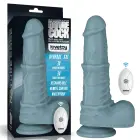 Lovetoy Dual Layer Silicone Nature Cock – rechargeable thrusting vibrating dildo – 11 inch – remote — Photo 17