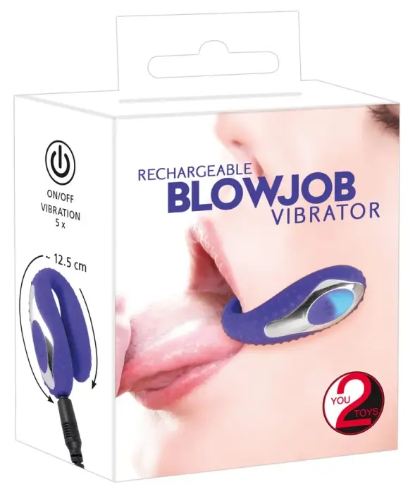 Оральный вибратор – 12.5 cm (4.9″) – фиолетовый