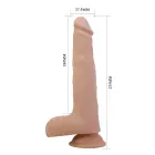 Pretty Love Miles – rotējoši-spiedošais reālistiskais dildo – 23,5 cm — Foto 8