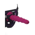 Strap-on rievots dildo – 16 cm (6.3″) – Sarkans — Foto 2