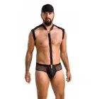 John bodysuit with hat – black – S/M — Photo 1