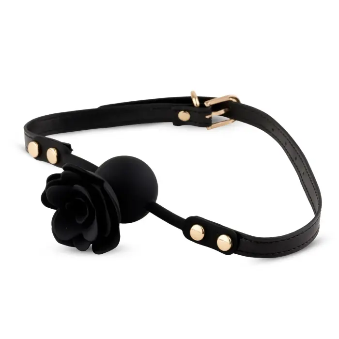 Black Rose Ball Gag
