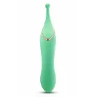 BLUSH COLLECTION Stella Green – двусторонний вибратор с 10 и 7 режимами – зелёный — Фото 4