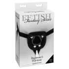 Fetish Fantasy Series Beginner's Harness – reguleeritavad rakmed, 3 O-rõngast – must — Foto 1
