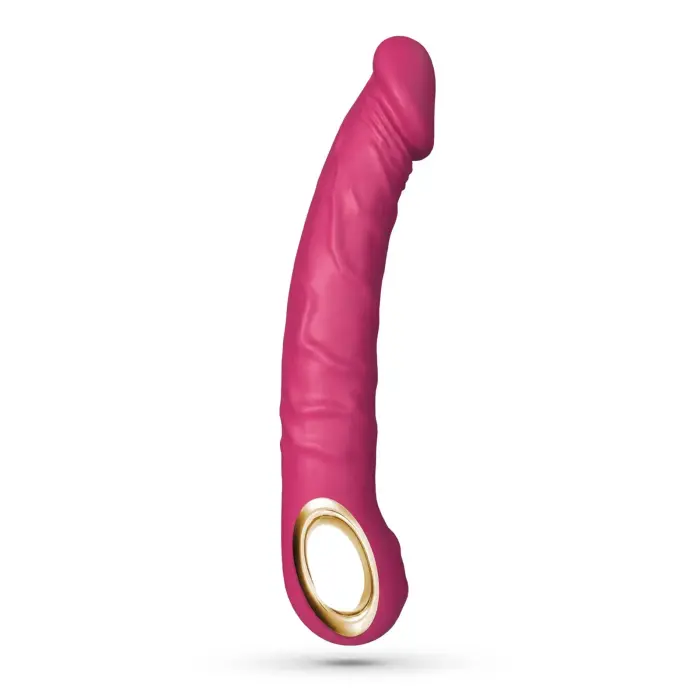 CRUSHIOUS MAGNUS BEND lankstus vibratorius – 22.5 cm (8.8″) – rožinis