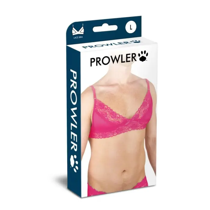 Prowler розовый кружевной бюстгальтер – M