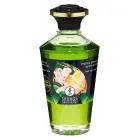 Afrodiziakinis ekologiškas šildomasis masažo aliejus – žalioji arbata – 100 ml — Nuotrauka 2
