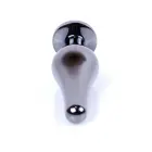 Plug-Jewellery Dark Silver anālais spraudnis – 9.5 cm (3.7″) – Zils — Foto 4