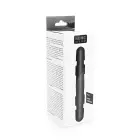 Hung System Easy Double Plugs – 20 cm (8″) – Black — Photo 3