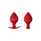 FORTO F-60 piko formos analinis kištukas – M – Raudonas — Nuotrauka 5