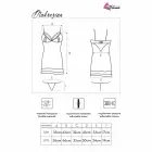 Livco Corsetti Fashion Makrezian LC90545 juodas nėrinių palaidinės ir kelnaičių komplektas — Nuotrauka 5