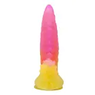 Power Monsters Flamebeast sooniline koletis dildo – 22.5 cm (8.8″) – punane — Foto 3