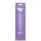 Sugar Pop Twist – sukamas intyminis prietaisas – violetinis – silikonas – 16 cm — Nuotrauka 1