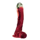 LAZY dildo – 16.5 cm (6.5″) – Raudonas — Nuotrauka 2